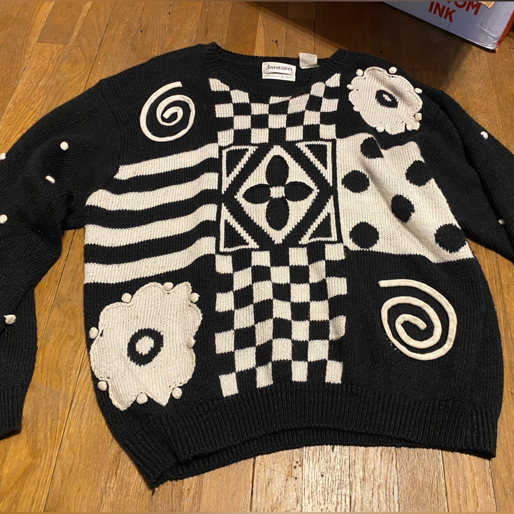 Artsy sweater
